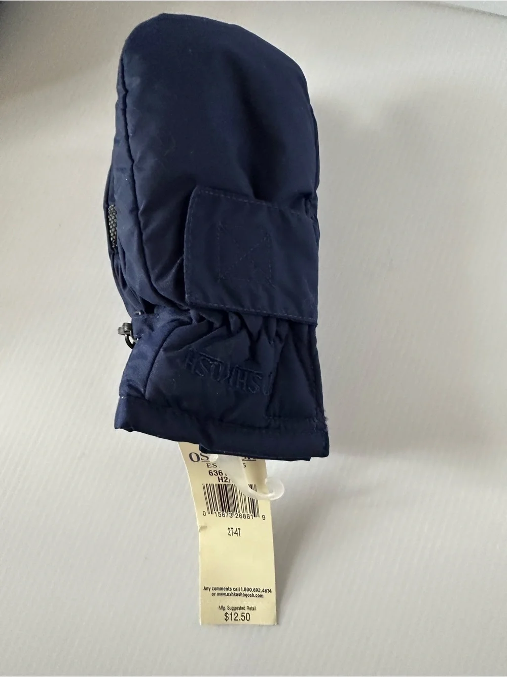Vintage OshKosh B’Gosh 2T-4T NWT Mittens Navy Black Lot of 2